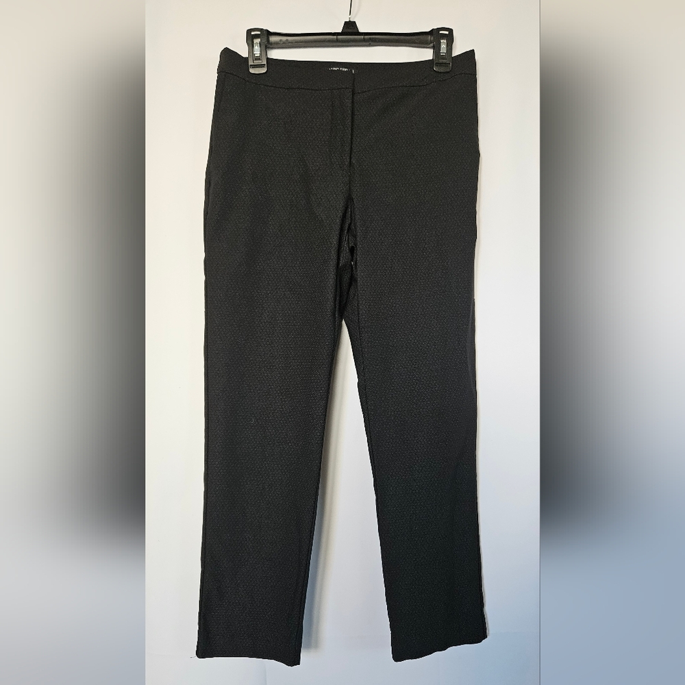 Mario Serrani Italy Womens Pebble Diamond Print Dress Pants Size 6